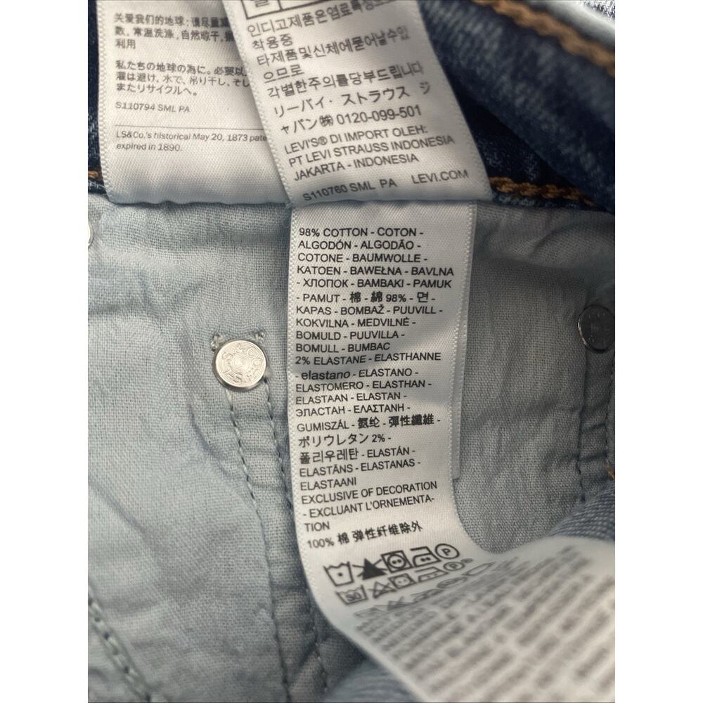 Levi's ® 728 Women's Wide Leg Jeans 29x32 Sweet Success NWT $99 Reg - Picture 7 of 10